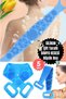 5 Pcs Silicone Bath Brushes – Long & Foldable Double Sided 70 cm Bathroom Cleaning & Skin