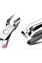 12 Piece Nail Care Set Hand and Foot Care Professional Set Eyebrow Scissors, Tweezers, Nail Clippers, Rasp - 4