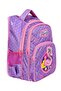 Lilac Flamingo Patterned Girls' Elementary School Backpack and Lunch Bag - 3
