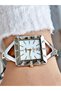 Square Case Stone and Double Color Women's Wristwatch Fvr-1032.2Tmt - 2
