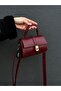 Paula Model Burgundy Women's Hand and Shoulder Bag - 4