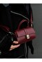 Paula Model Burgundy Women's Hand and Shoulder Bag - 2
