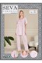 Materni Pajama Sets Plus Size Short Sleeve Cotton Fabric L XL 2XL 3XL - 2