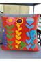 Atolyem Htolyesii Throw Pillow Cover Floral Leaf Bohemian Style 43x43 100% Handmade - 5