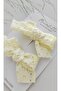 Girl's Buckle Set of 2 Scallop Bow Clips Buckle Set - 2