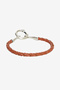 Men's Tan Leather Bracelet