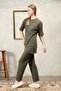 Camisole Short Sleeve Double Suit - 6