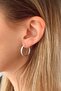 316 L Steel Hoop Earrings 20 mm