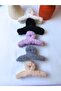 Women's Xl 5-Piece Large Size Plush Furry Elegant Winter Peg Plush Buckle - 2