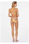 Yellow Strap Swimsuit - Women's Beachwear with Ring Detail - 5