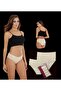 Skin Color Cotton Women's Panties 5 Pieces - 3