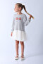 Girl's Long Sleeve Tutu Sweat Dress - 2