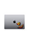 Tattooed Cute Duck Sticker Car, Motorcycle, Helmet, Laptop, Glass Sticker 13X12 cm - 4