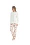 Us Polo Assn. Women's Round Neck Short Leg Pajamas Set 11025Kz.E1.Tagr7.Ou.1.0.P.6.023Lkekm