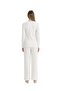 U.S. Polo Assn. Women's Beige Patchwork Pajama Set - 2