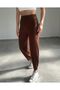 Women's Bitter Brown Cotton Soft Textured Top and Bottom Set - 5
