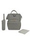 Gray Mother and Baby Care Bag