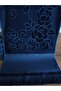50X90Cm Sarra 6-Piece Fringed Etamine Dark Towel - Navy Blue - 4
