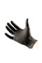 Black Nitrile Powder-Free Examination Gloves Size L Food Suitable Work Gloves - 2