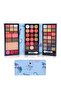 Blue Teddy Bear Patterned 3-Layer Wallet Shadow - Blush and Powder Set