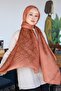Ring Pattern Cotton Jacquard Shawl - 2