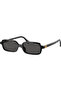 Mu 11Zs (16K5S0) 51 |   Women's Black Sunglasses