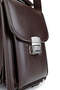 Men's Vegan Brown Handbag - 4