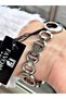Moon Shape Stone Case and Cord Women's Wristwatch Fvr-1118.2Cbc - 2