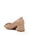 312237 Beige Women's Heeled Shoes - 4