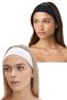 2-Piece Sports Headbands - Women & Men Yoga Makeup Face Washing Hairband Set Black & White