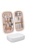 Nail care set in special box 18 piece personal care set manicure white - 3