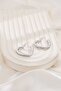 Women's 2-Piece Big Heart Earrings - 3