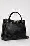 Women's Faux Leather Handbag D4080Axns - 2
