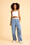 Palazzo Women's Parachute Pants with Pockets and Adjustable Legs