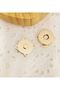 3 Pieces Gold Color Sewable Bag - with Snap Magnet - 2