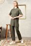 Camisole Short Sleeve Double Suit