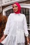 LAYERED BRODE LACE FISTO FABRIC SHIRT TUNIC FISTO SHIRT - 2