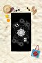 Patterned Beach Towel, Bath Towel