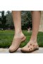 Orthopedic Leather Women's Sabo Slippers 10307 - 2
