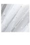 1.5 m Width, 2 m Length: Pearl-Embellished Bridal Veil, White Pearl-Embellished Bridal Veil, Clasped Veil - 3