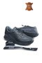 Inside and Outside Genuine Leather Full Orthopedic Flexible Soft Lightweight Walking Sole Comfortable Mold Men's Shoes