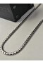 STEEL MEN'S NECKLACE SILVER COLOR STAINLESS - 2