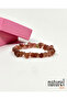 Rose Quartz Broken Natural Stone Unisex Bracelet - 4
