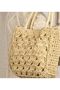 Straw Bag Paper Rope Bag Crossbody Bag Mesh Bag - 3
