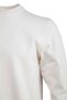 Men's White Crew Neck Sweatshirt - Orlando Interlock - 3