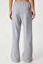 Women's Gray Wide Leg Knitted Sweatpants Fn03349 - 4