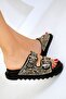 Women's Black Slippers 19506 - Comfortable and Stylish - 4