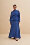 Skirted Suit - Pocket Detailed and Gathered - 3