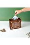 Butterfly Patterned 5000 Tl Targeted Wooden Piggy Bank - Parabox - 2