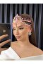 Stone Frontlet Bridal Wedding Engagement Henna Frontlet Hurrem - 2